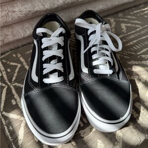 Vans Black and White Sneakers